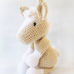 PATTERN Crochet Palomino Pony / Amigurumi Horse