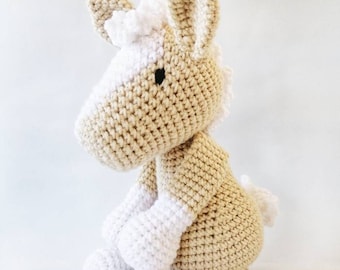 PATTERN Crochet Palomino Pony / Amigurumi Horse