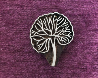 Wooden printing block: Textile stamp, Pottery Stamp