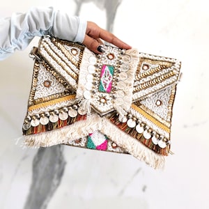 Banjara coin bags, boho bags, bohemian bags