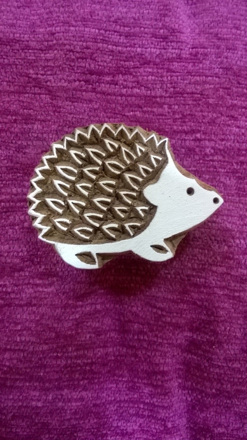 Wooden Block Printing Stamp Textile Stamp Pottery Stamp Etsy