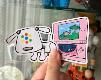 Cute Childhood Gadgets Stickers -Fan Art, Aesthetic Sticker, Decals, Vinyl for Water bottles/Laptops (Water Resistant)