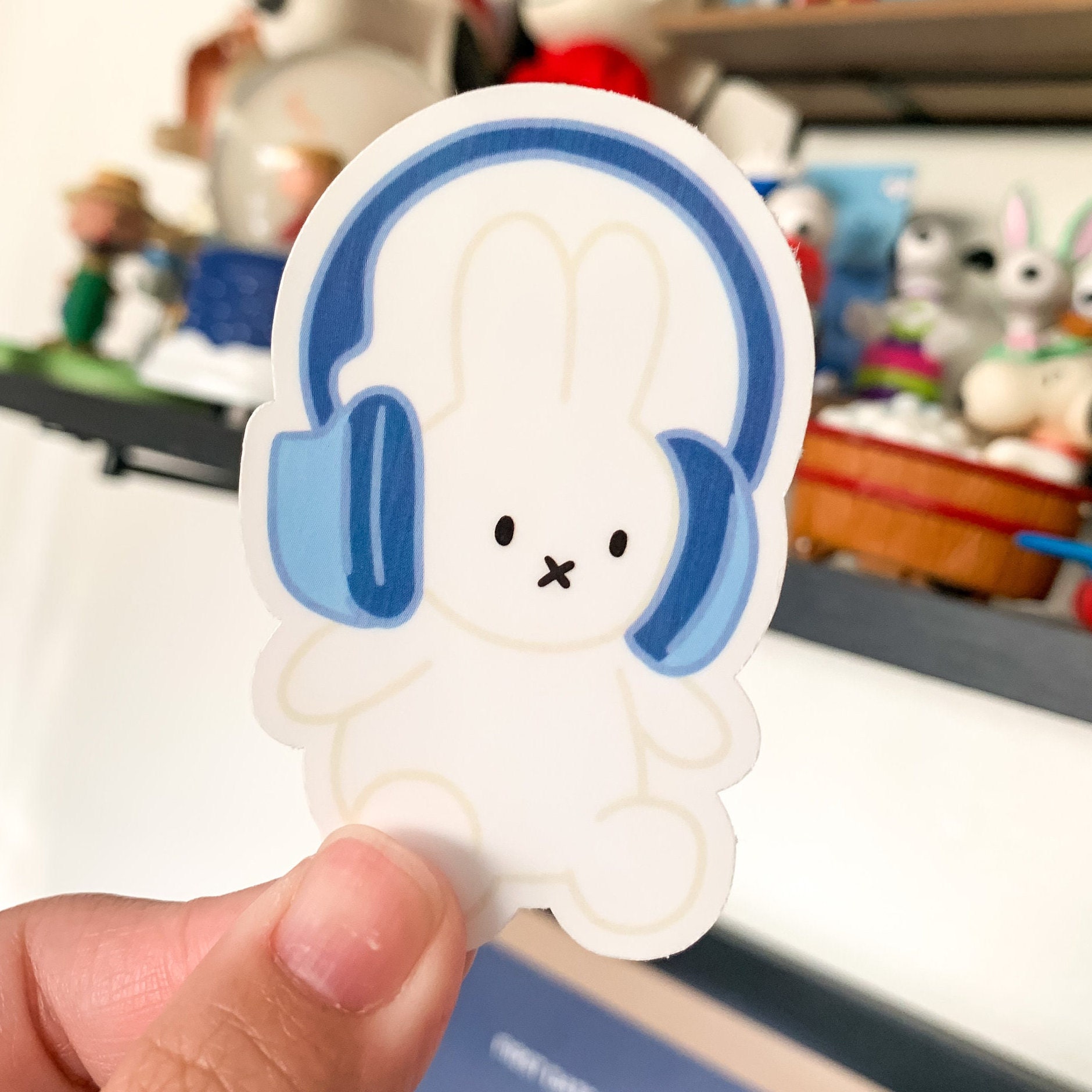 Miffy Bunny Plushies Stickers – kyoongie