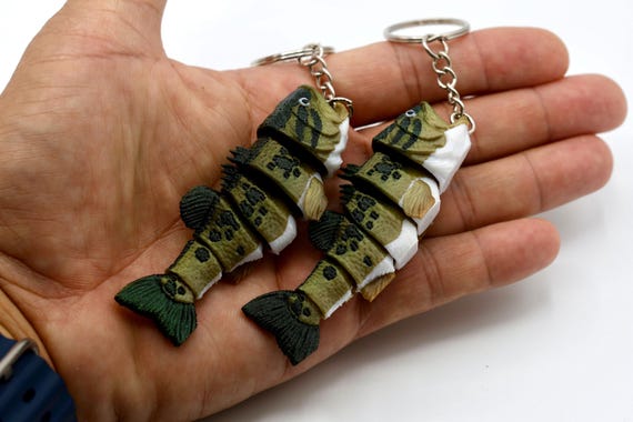 3D Printed Articulated Largemouth Bass 7