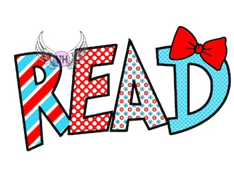 Read - Reading - Read Across America Design download - PNG