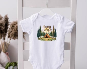 Glad campingsemester, campingsparkdräkt, äventyrsbebis, campinggrupp, campingoutfit, campingkompis, campingpresent, campingälskare, framtida campingsemester