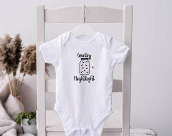 Body Firefly, luce notturna Country, maglietta Mason Jar, maglietta Fireflies, cieli stellati e lucciole, lucciole, notti estive, top natura
