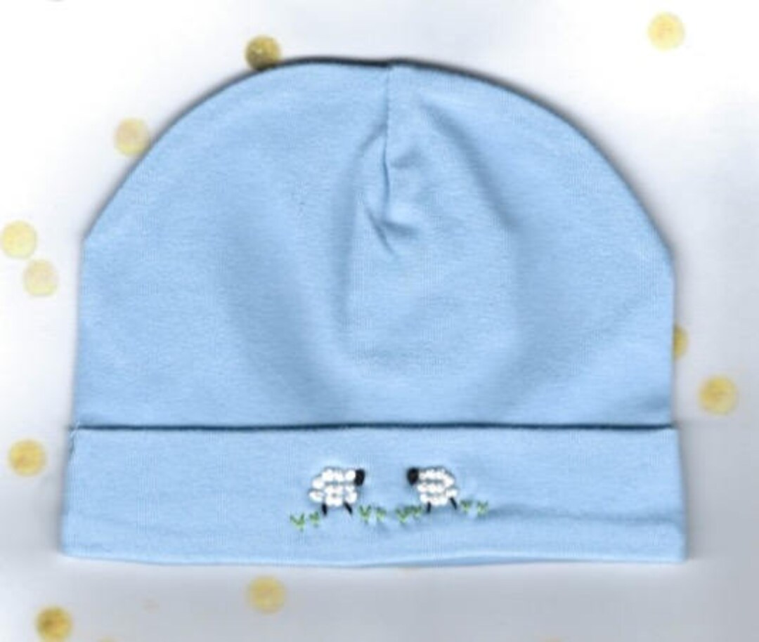 Newborn Hospital Hat Baby Boy Hospital Hat Infant Hat Baby Etsy