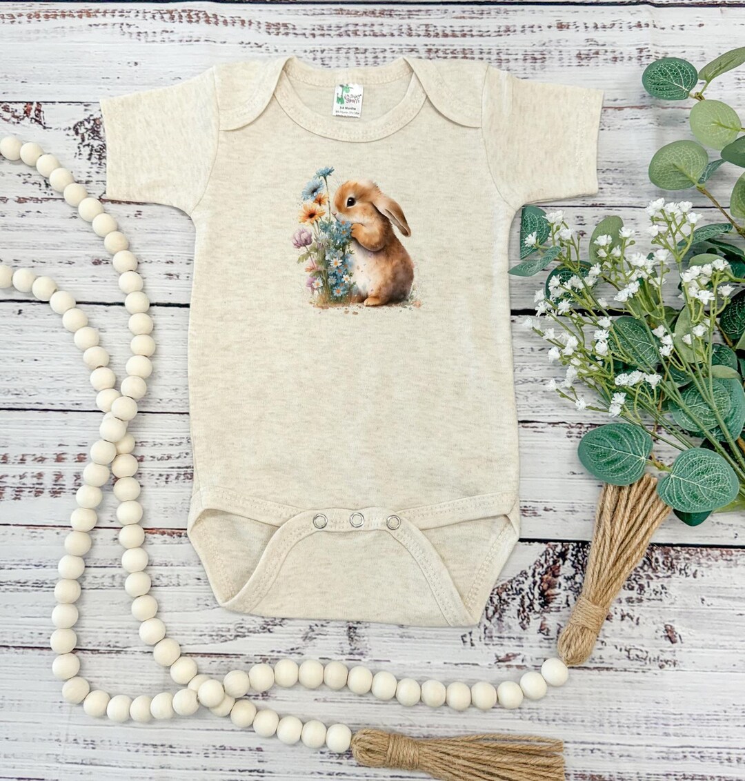 Bunny Romper, Rabbit Bodysuit, Wild Rabbit, Bunny Baby Clothes ...