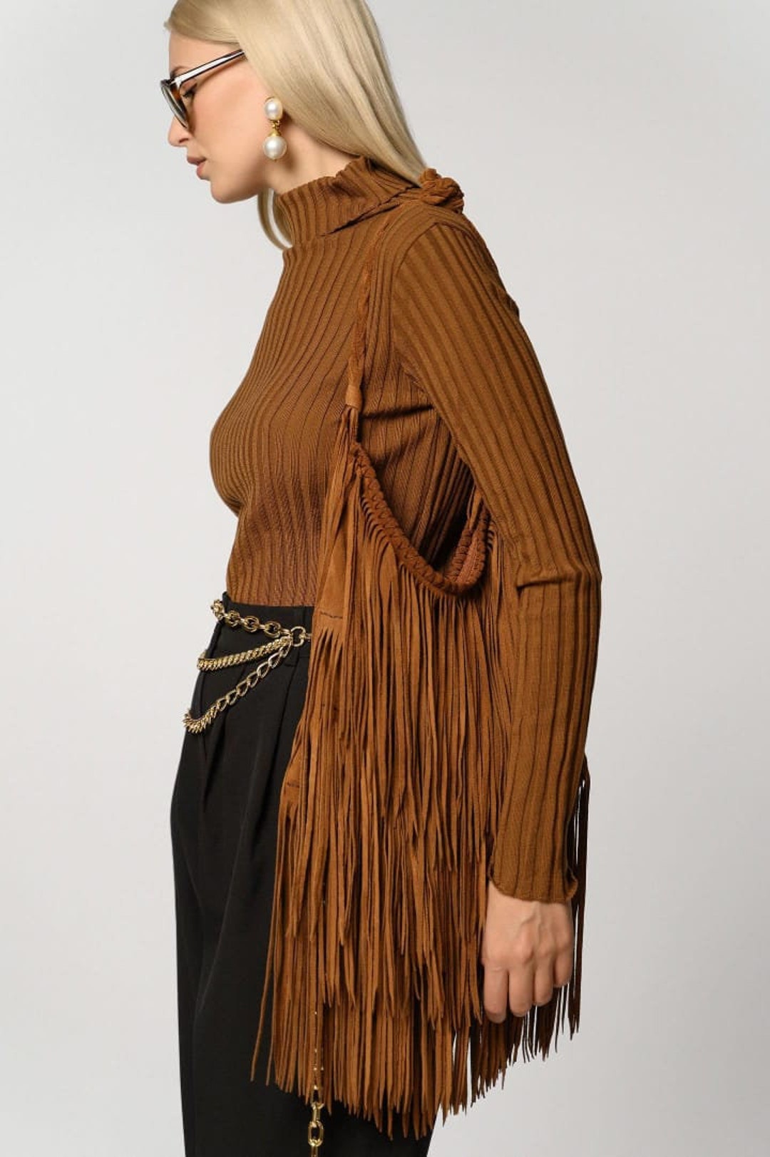 Fringed Tote Bag main image 1