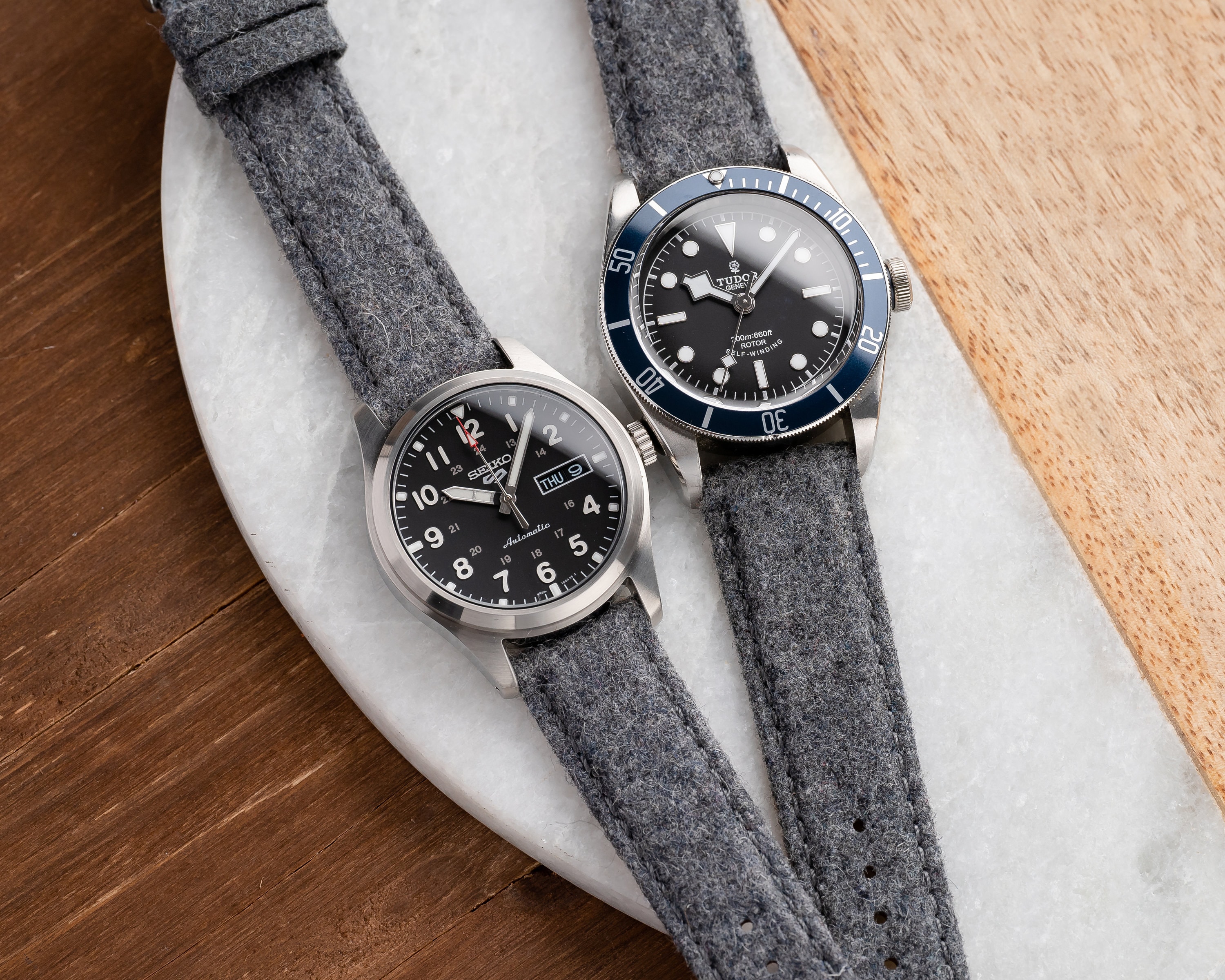 18mm 20mm 22mm Quick Release Wool Leather Backed Watch Strap Fits Omega Rolex Hamilton Timex Seiko Fossil Tudor Samsung Grey Etsy UK