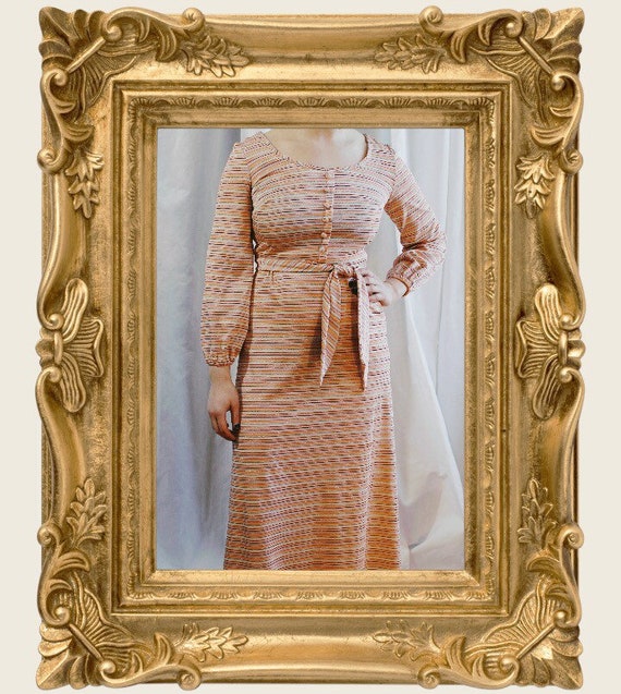 1970’s Knit Maxi Dress - Medium
