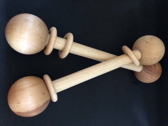 baby dumbbell teether