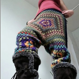 Crochet Mesh Pants Pdf Pattern 