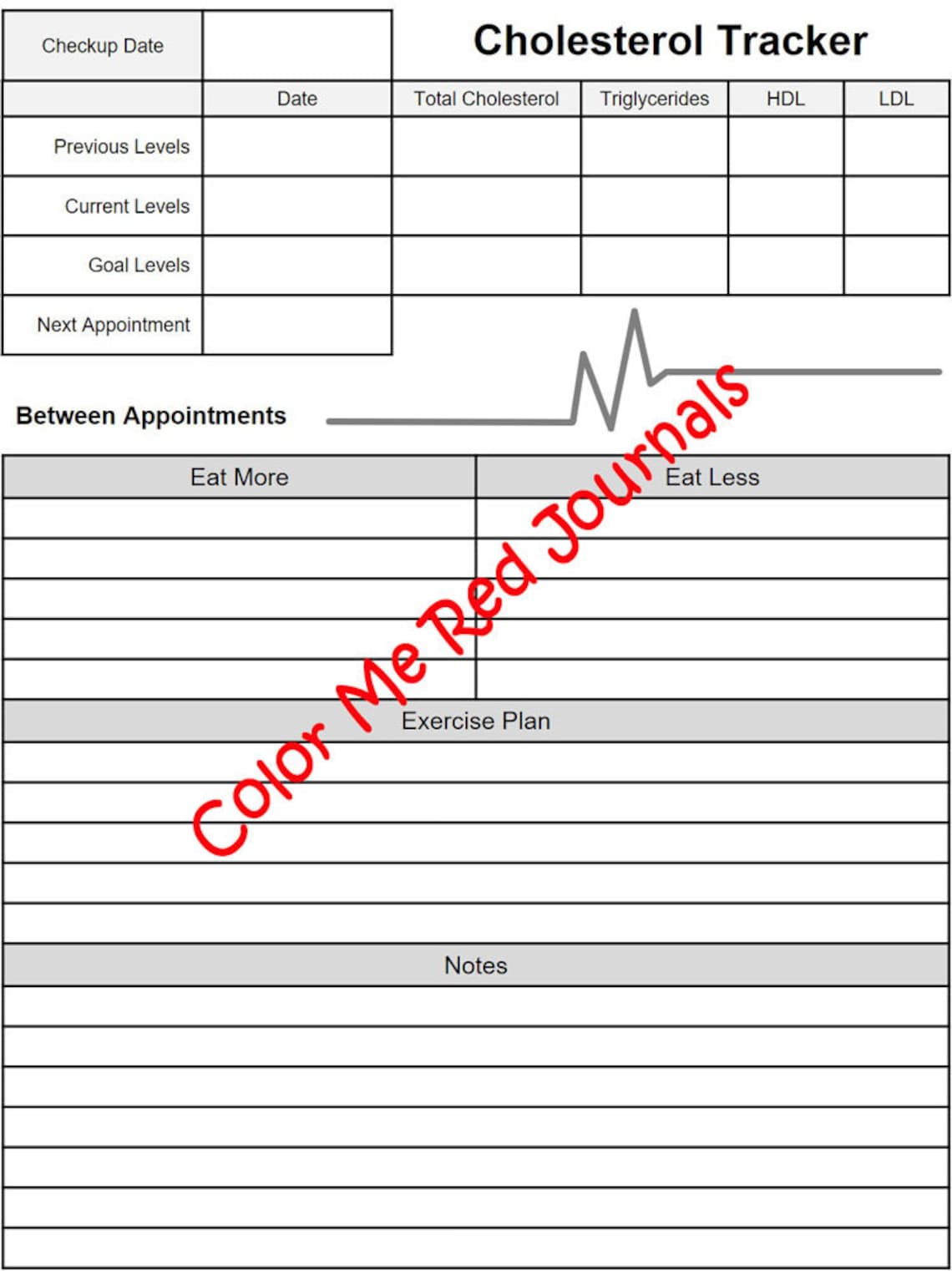 Medical Binder Printables Health and Wellness Sheets-medical - Etsy