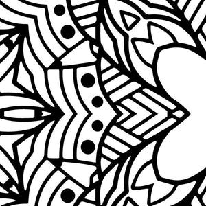 50 coloring bookmarks color your own bookmarks color therapy etsy
