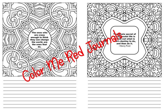 Motivating Quotes Mandala Squares Zentangle Coloring Book Journal 48 Coloring Pages Each with a Inspiring Quote Motivating Quotes Mandala Squares Zentangle Coloring Book Journal 48 Coloring Pages Each with a Inspiring Quote