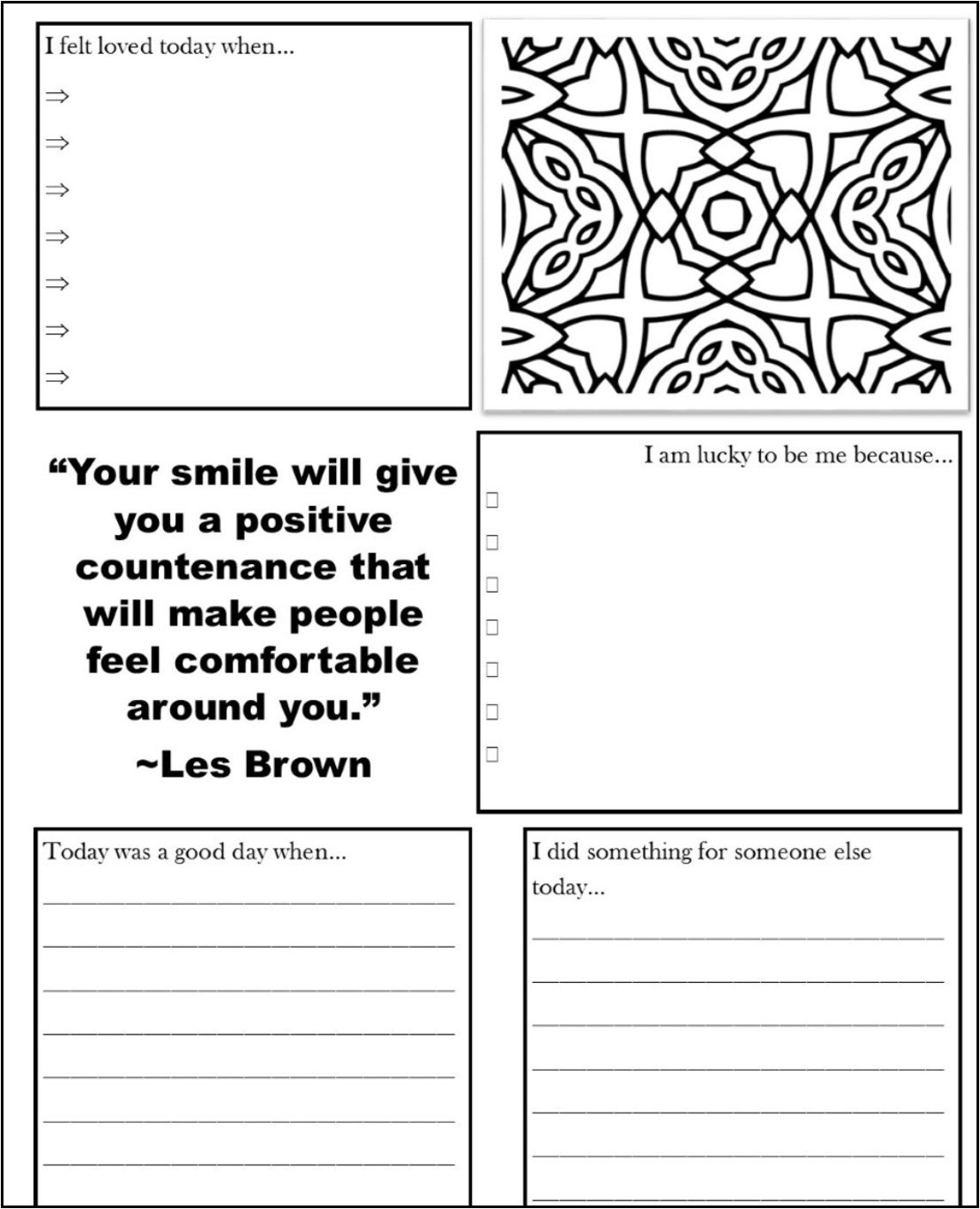 Positive Affirmations Bullet Journal: Self-discovery and Positive ...