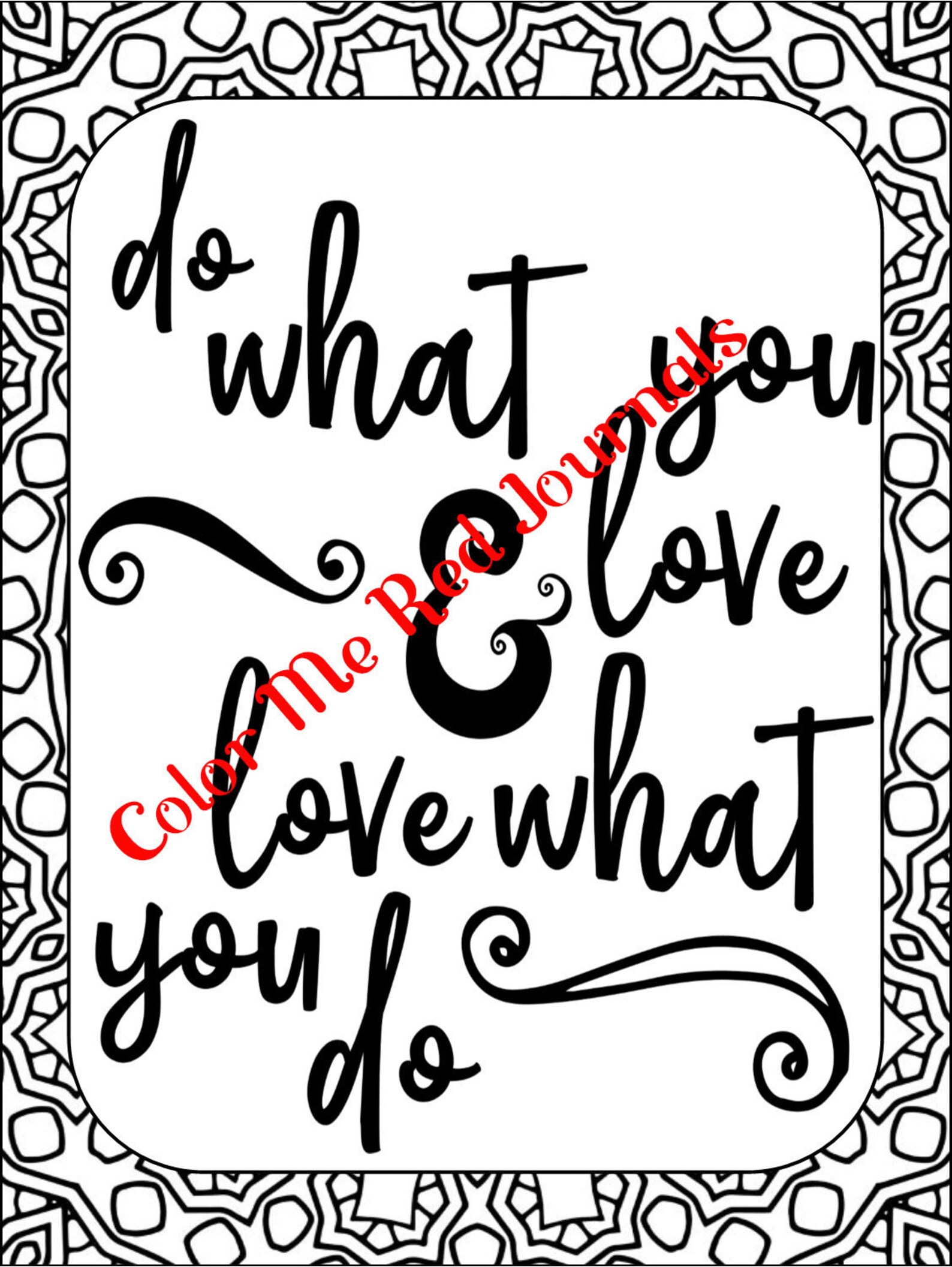 Happy Thoughts Word Art Coloring Printable Happy Thoughts to Start and ...
