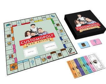 Personalised Opoly Board Game