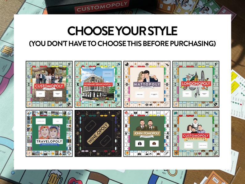 Custom Opoly Board Game image 4