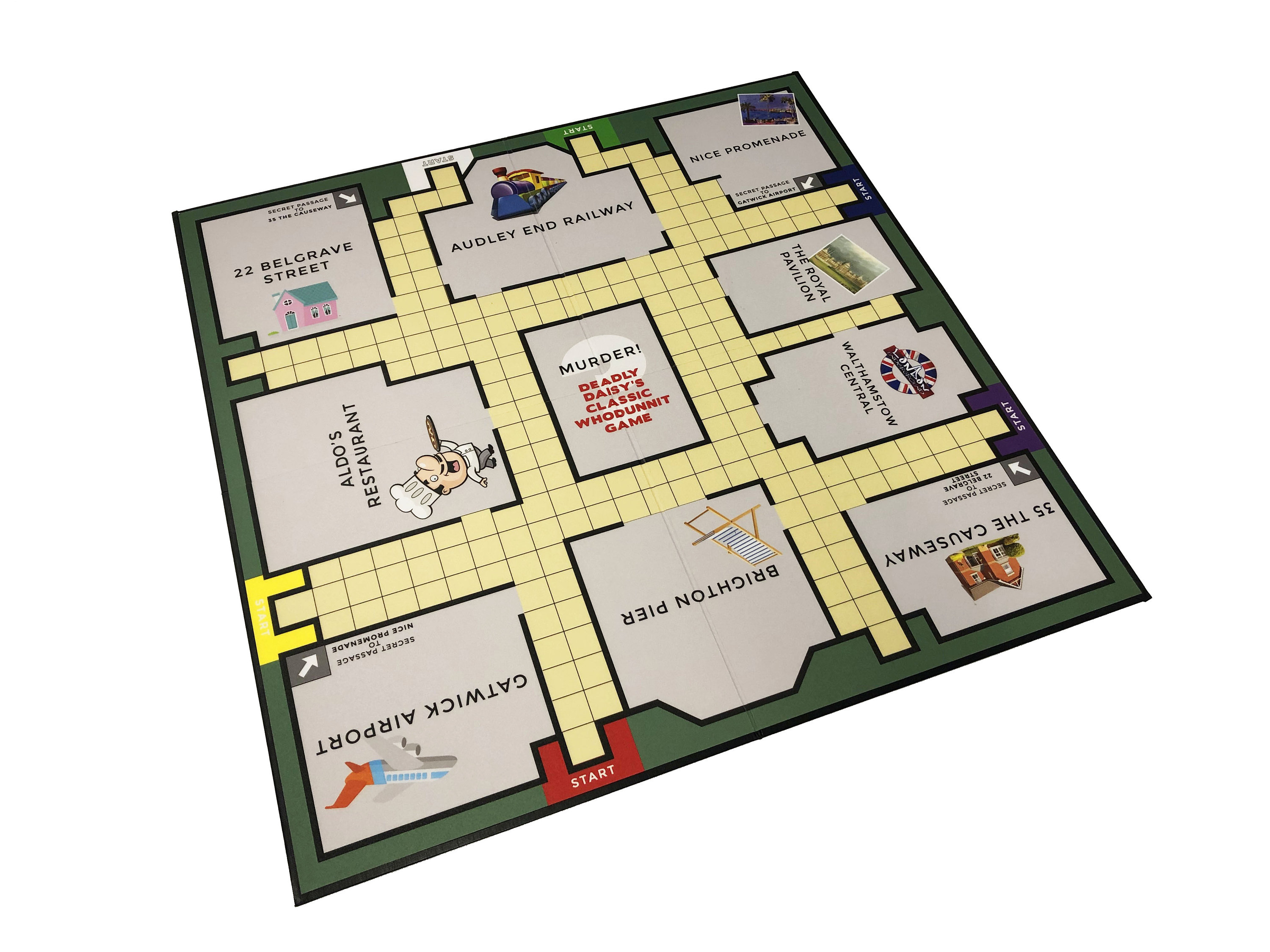 Custom Cluedo Board Game
