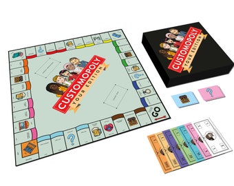 Custom-opoly Custom Board Game