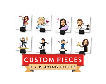 Custom Game Pieces x8 (Upgrade)