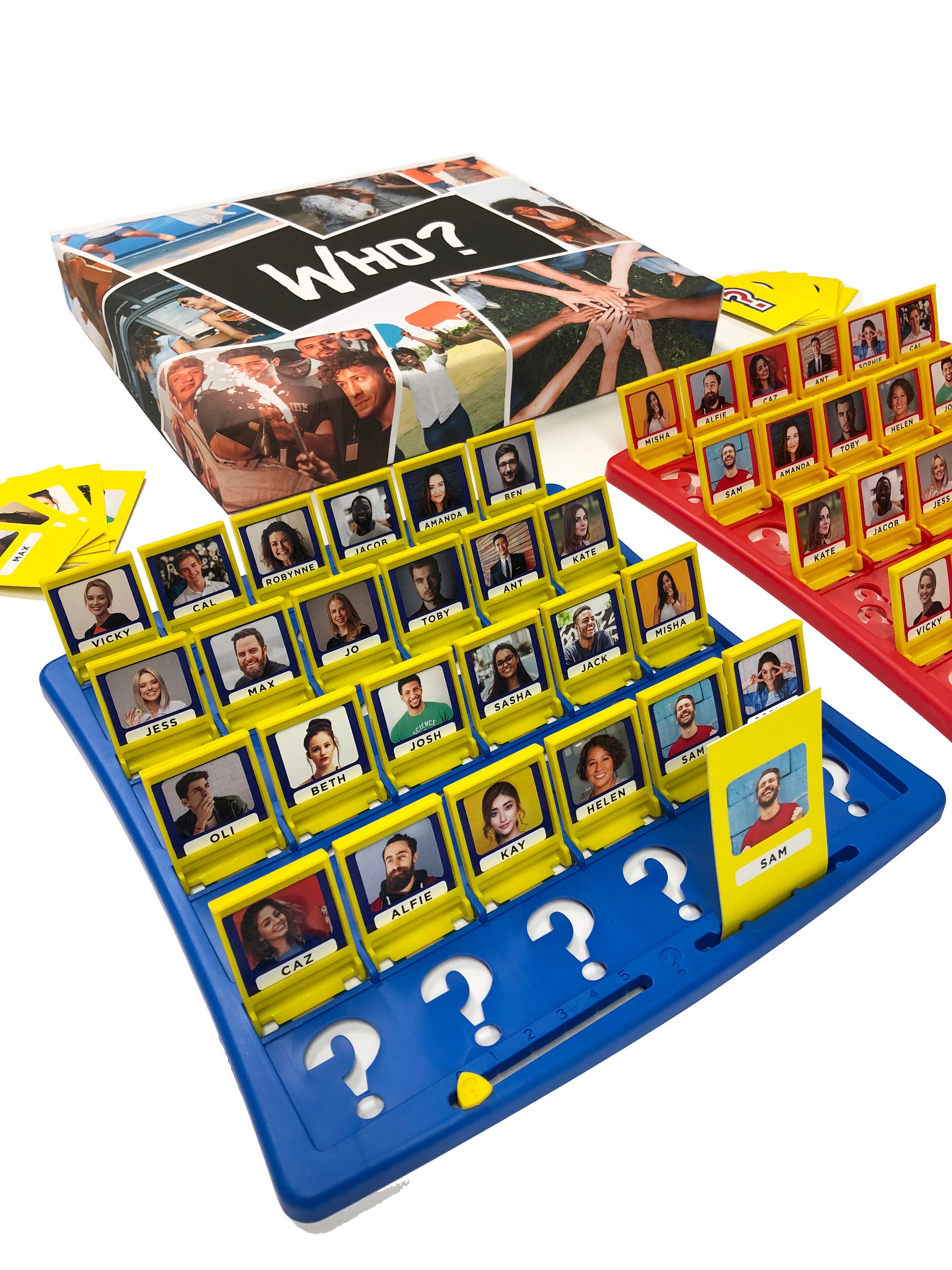 Custom Built Guess Who Board Game | Etsy