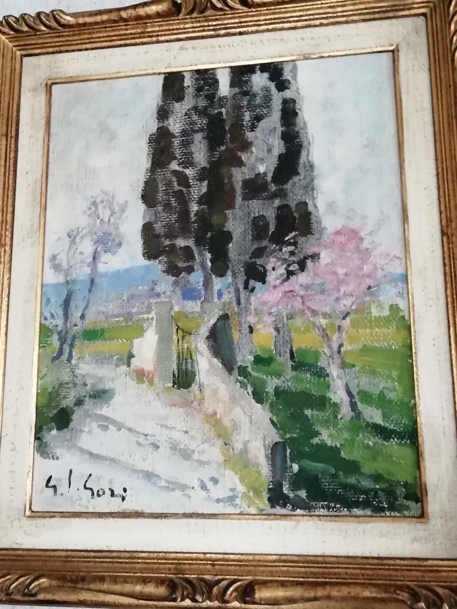 Oil Painting on Canvas Gino Paolo Gori 19111991 Etsy Denmark