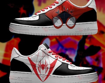 Air Force 1 X Spider Verse, AF1,Air Force Ones,Air Force 1 Custom