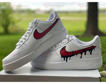 Air Force 1 Custom Rot, AF1,Air Force Ones,Air Force 1 Custom