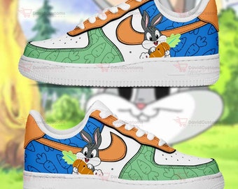 Air Force 1 Shoes - Bugs Bunny Baby, AF1,Air Force Ones,Air Force 1 Custom