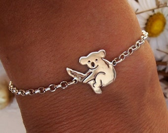 Orecchini A Forma Di Koala In Argento Sterling 925 – Ipoallergenici, Per Donne E Ragazze – Confezione Regalo