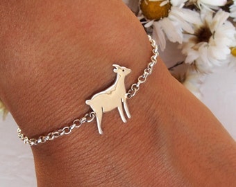 Goat bracelet.Goat anklet.Vegan.Friend not food.Farm animal.Vegan gift.Chinese zodiac.Vet.British animal.Farmer.Gift for her.Capricorn.Sheep