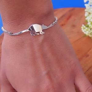 Pulsera de rata.Plata de ley.Tobillera de rata.Año de la rata.Regalo de rata.Regalo de año nuevo.Joyas de ratón.Regalo de año nuevo.Éxito. Poder. Fortuna. Zodíaco