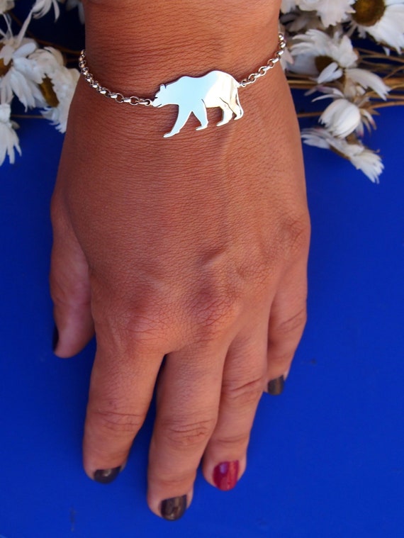 Terrible Ingenieros engañar Pulsera de oso. Oso de plata de ley. Espíritu animal. Mamá - Etsy España Terrible Ingenieros engañar Pulsera de oso. Oso de plata de ley. Espíritu animal. Mamá - Etsy España