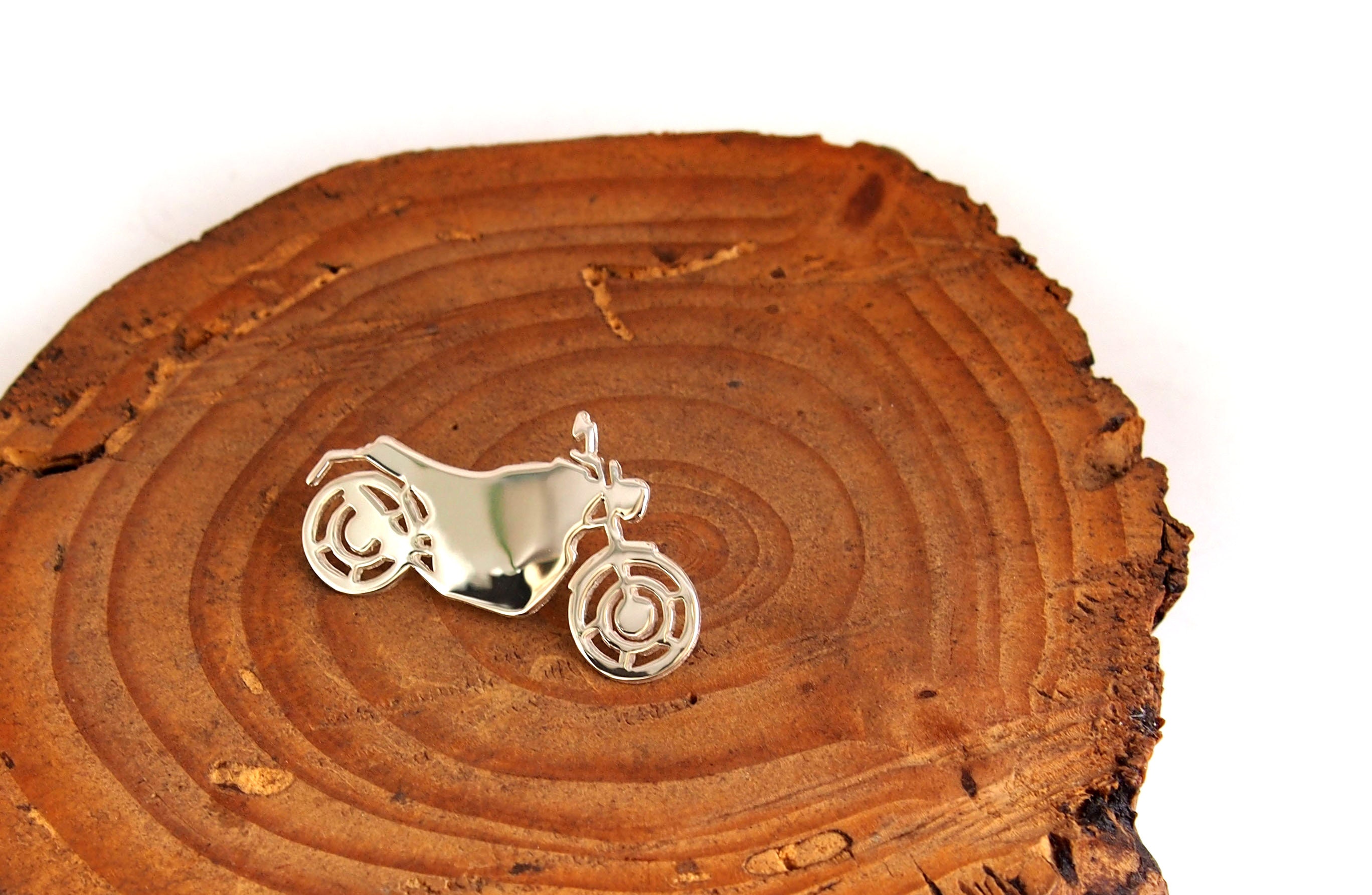 Harley Davidson Sterling Silver Pin - Etsy