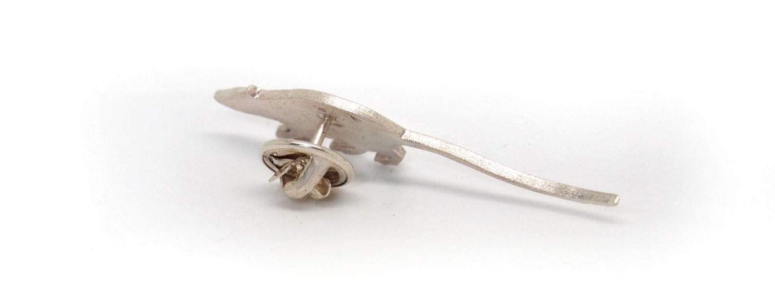 Rat Brooch.silver Brooch.year of the Rat.lapel Pin.hat - Etsy