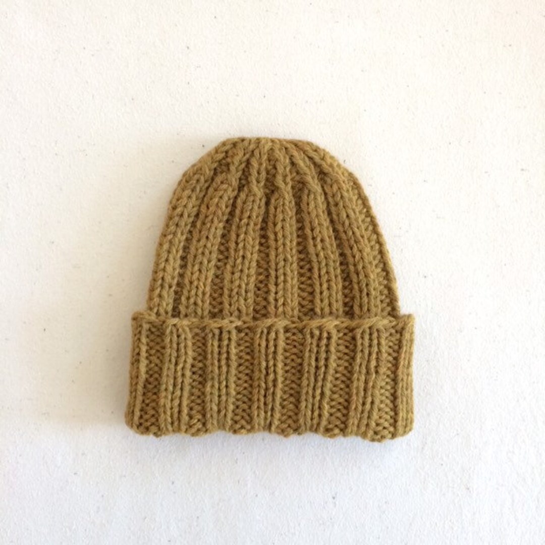 帽子 SO ORIGINAL BIG WOOL KNIT CAP SO ORIGINAL BIG WOOL KNIT CAP (FOG)