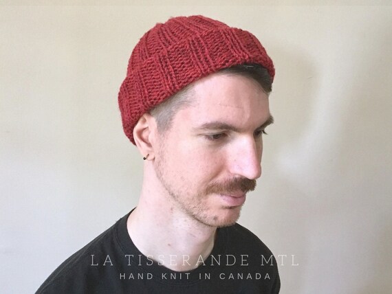 wool fisherman beanie