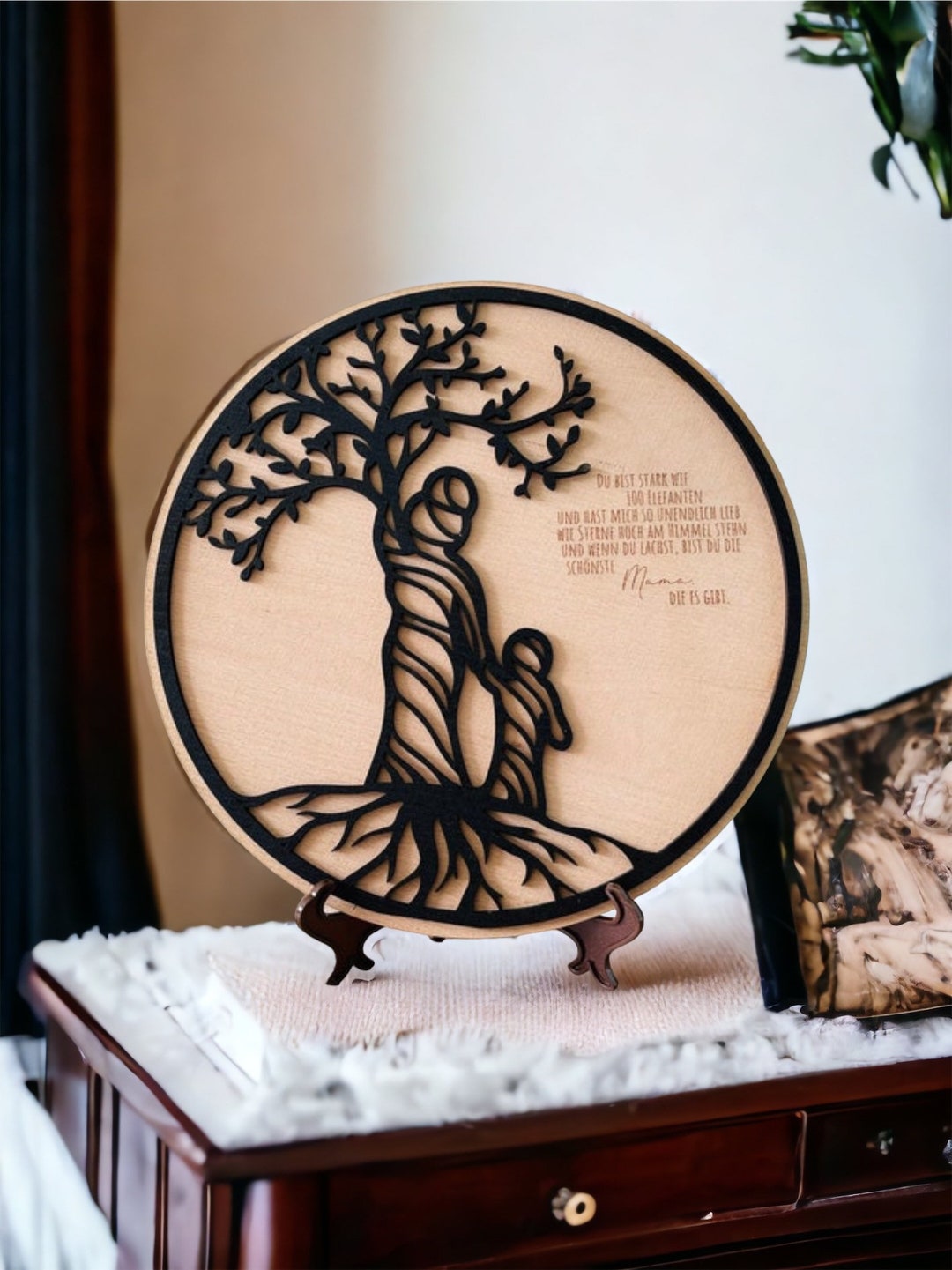 Tree of Life 15 Cm Mom Child Mother's Day Mother Grandma Grandmother ...