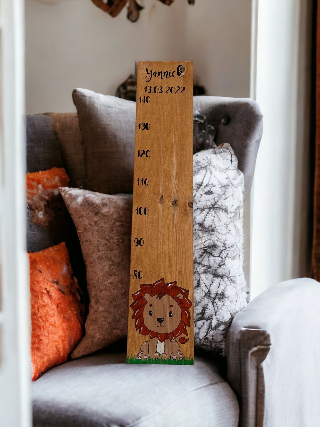 Measuring Bar Measuring Bar for Children Made of Wood Etsy