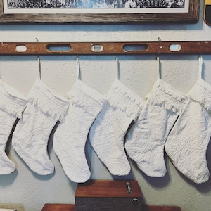 Chenille Christmas Stocking
