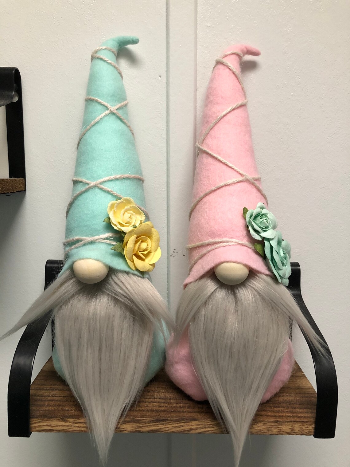 Pastel Gnomes Easter Decor Mothers Day Gift Spring Gnome Etsy