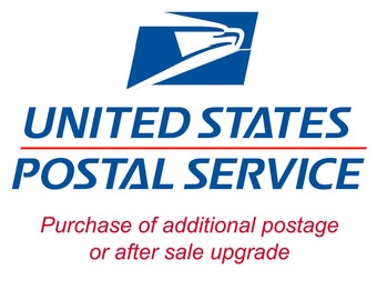 Purchase of USPS 2nd Shipping Label or Upgrade to Priority Mail