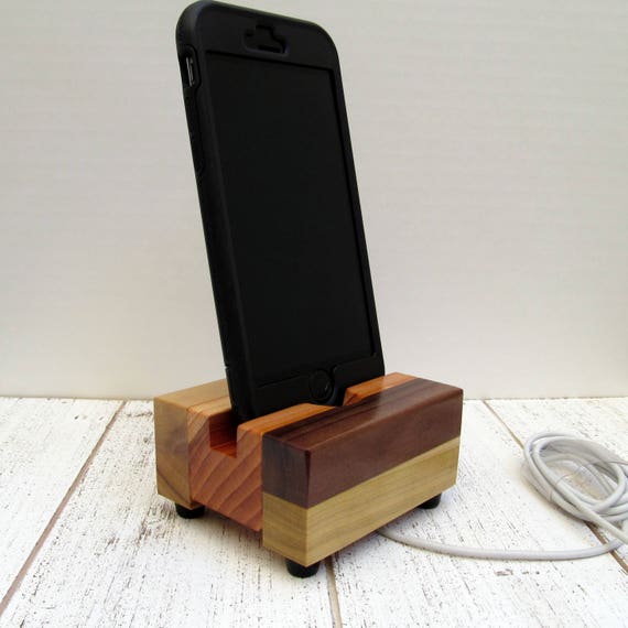 Iphone Charging Stand Docking Phone Dock Station Desktop Bedside S17