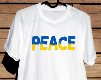 Ukraine Peace T-Shirt Unisex Tee Support Ukraine Shirt Stop the War