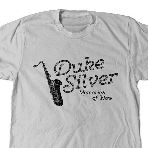 Duke Silver T-Shirt, Parks And Rec Ron Swanson Duke Silver Trio Tee