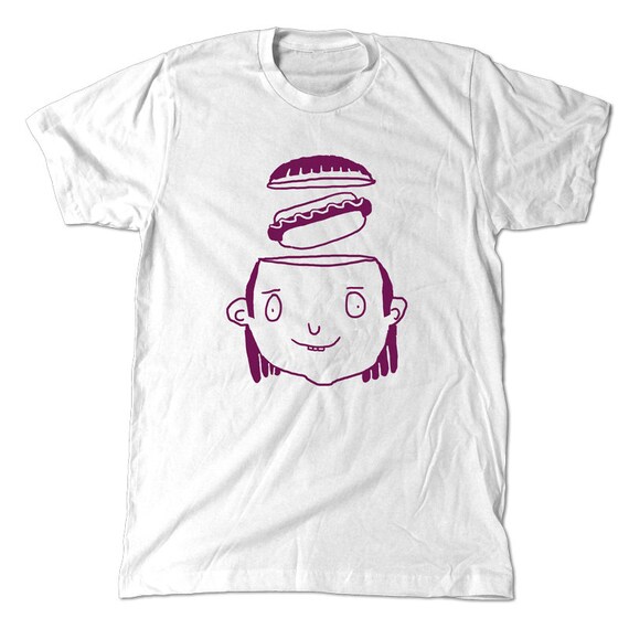 Hotdog T-shirt Funny Hot Dog Weird 